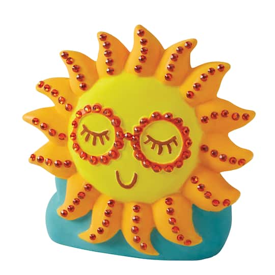 Summer Sunflower Ceramic Diamond Art Shape Kit by Creatology&#x2122;